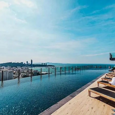 Sea View 2 Bed Room At Great Central Location Pattaya Exterior photo